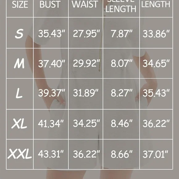 Casual Gray Zip-Up Romper - Picture 5 of 5